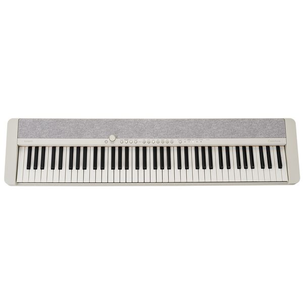 Teclado Casio CT-S1-76 Blanco Con Adaptador