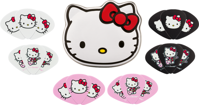 Porta Pajuelas Fender Hello Kitty Con 18 Pajuelas