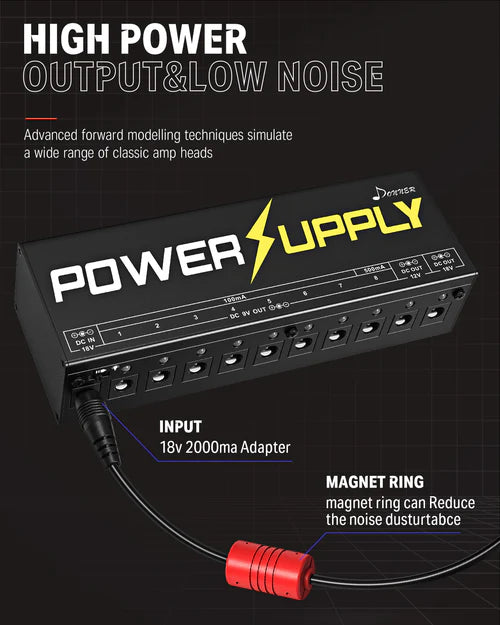 Fuente De Alimentacion Donner Ec811 Dp-1 Power Supply