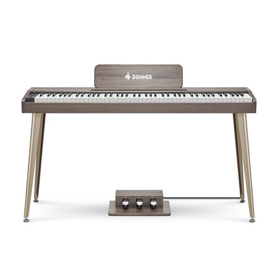 Piano Digital Donner Ec6786 Ddp-60 Classic Gray