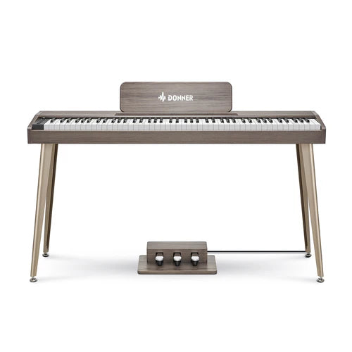 Piano Digital Donner Ec6786 Ddp-60 Classic Gray