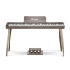 Piano Digital Donner Ec6786 Ddp-60 Classic Gray