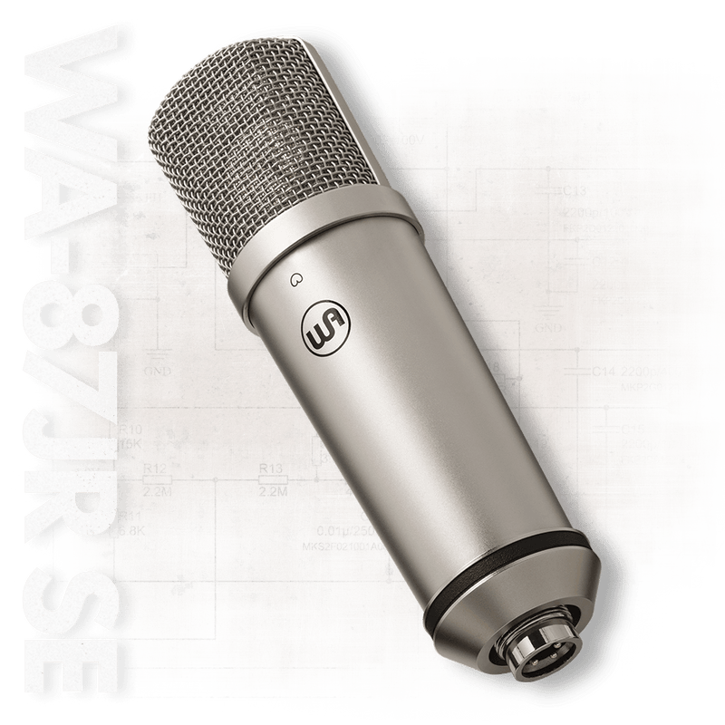 Micrófono De Condensador Warm Audio WA-87jr SE-N Níquel — vista 1