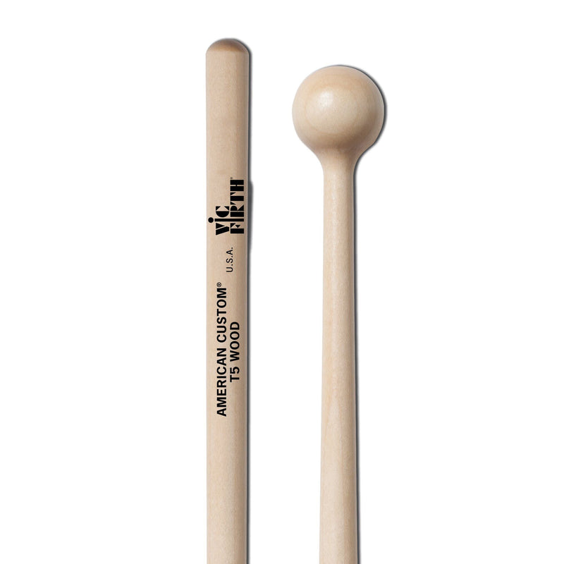 Mazos Para Timbal Vic Firth American Custom T5 Wood — vista 4