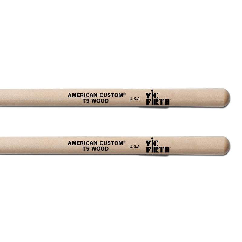 Mazos Para Timbal Vic Firth American Custom T5 Wood — vista 2