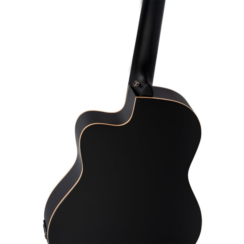 Vista 6 — Guitarra Electroacústica Ortega RCE125SN-SBK Satin Black