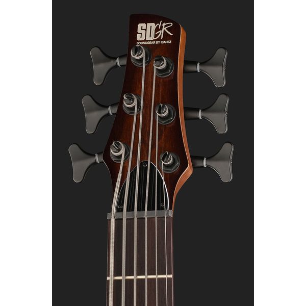 Bajo eléctrico Ibanez SR506A-MHL Mahogany Brown Burst Low Gloss — vista 10