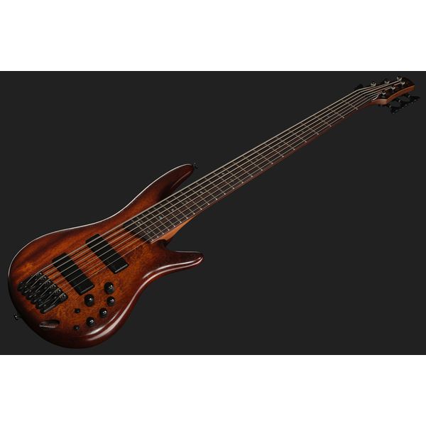 Bajo eléctrico Ibanez SR506A-MHL Mahogany Brown Burst Low Gloss — vista 12