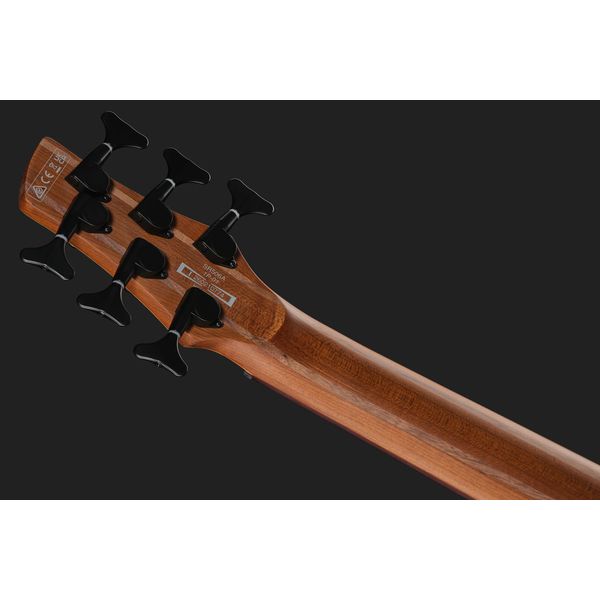 Bajo eléctrico Ibanez SR506A-MHL Mahogany Brown Burst Low Gloss — vista 17