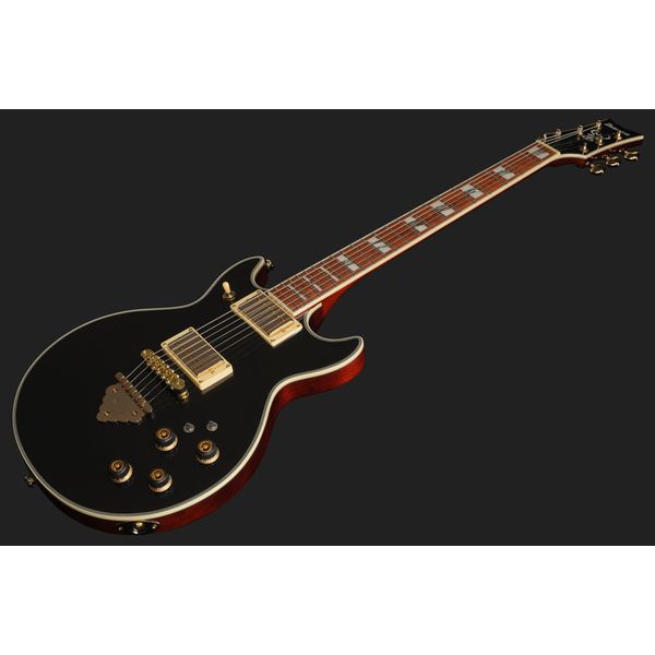 Guitarra eléctrica Ibanez AR320-MBM Midnight Black Metallic — vista 12