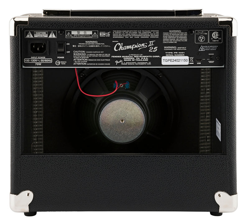 Amplificador Fender Champion Ii 25 2330700000 Guitarra Electrica