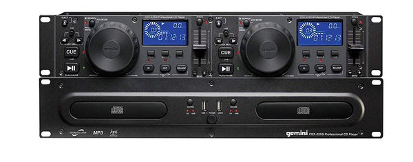 Reproductor Gemini Cdx-2250 Cd Doble