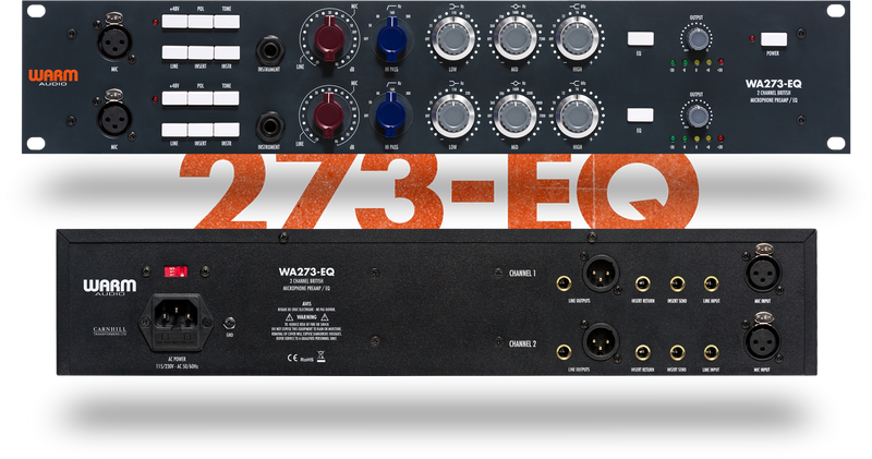 Preamplificador Warm Audio Wa273-Eq Microfono