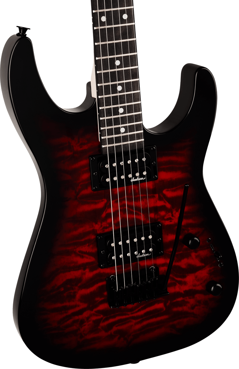 Guitarra Electrica Jackson Dinky  Js11Q Dk, Ah Fb, 22 Fr, Tr Rd 2910121546
