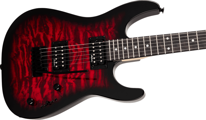 Guitarra Electrica Jackson Dinky  Js11Q Dk, Ah Fb, 22 Fr, Tr Rd 2910121546