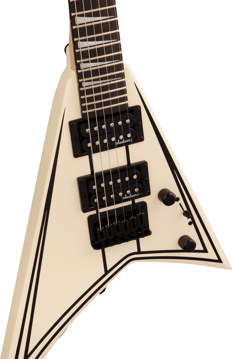 Guitarra Electrica Jackson Js1X Rr, Minion, Ah Fb - Vin Wht W/Bk Pi 2913335541