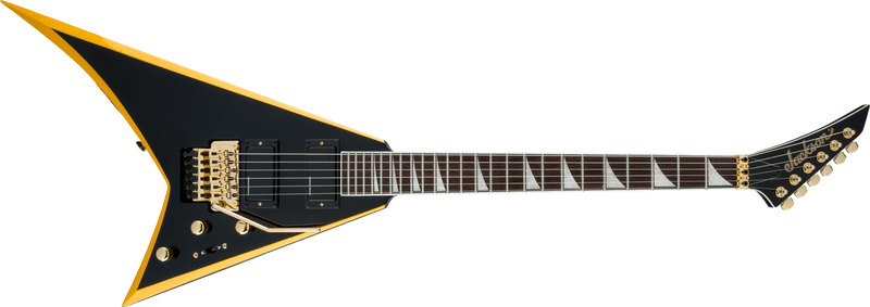 Guitarra Electrica Jackson Rrx24 - Blk W Ylw Bvls 2913636598