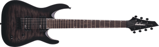 Guitarra Electrica Jackson Dinky Js22q-7 Cuerdas 2918804585 Explosión Negra