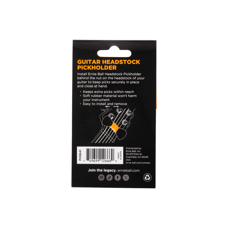 Portapúas Para Clavijero Ernie Ball P09641 — vista 2