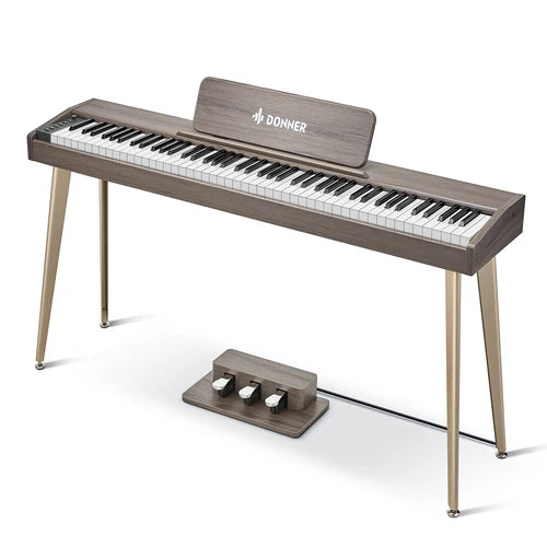 Piano Digital Donner Ec6786 Ddp-60 Classic Gray