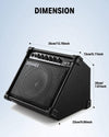 Amplificador Donner Ec1257 Dka-20 Para Teclado