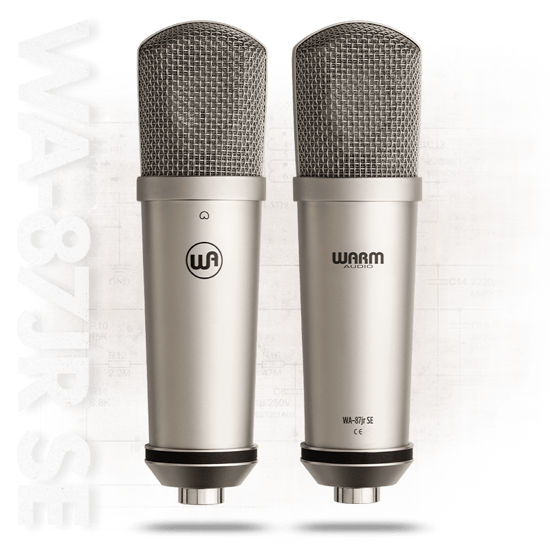 Micrófono De Condensador Warm Audio WA-87jr SE-N Níquel — vista 2