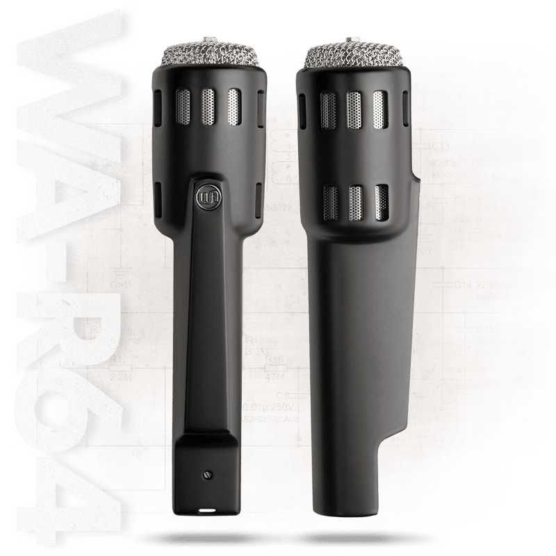Micrófono Dinámico Warm Audio Retro 64 WA-R64B Negro — vista 2