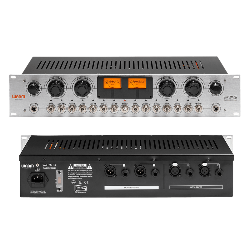Preamplificador Warm Audio 2 Canal Wa-2mpx
