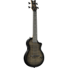 Vista 1 — Ukelele Bajo Ortega NEO-BS-TGB Transparent Grey Burst