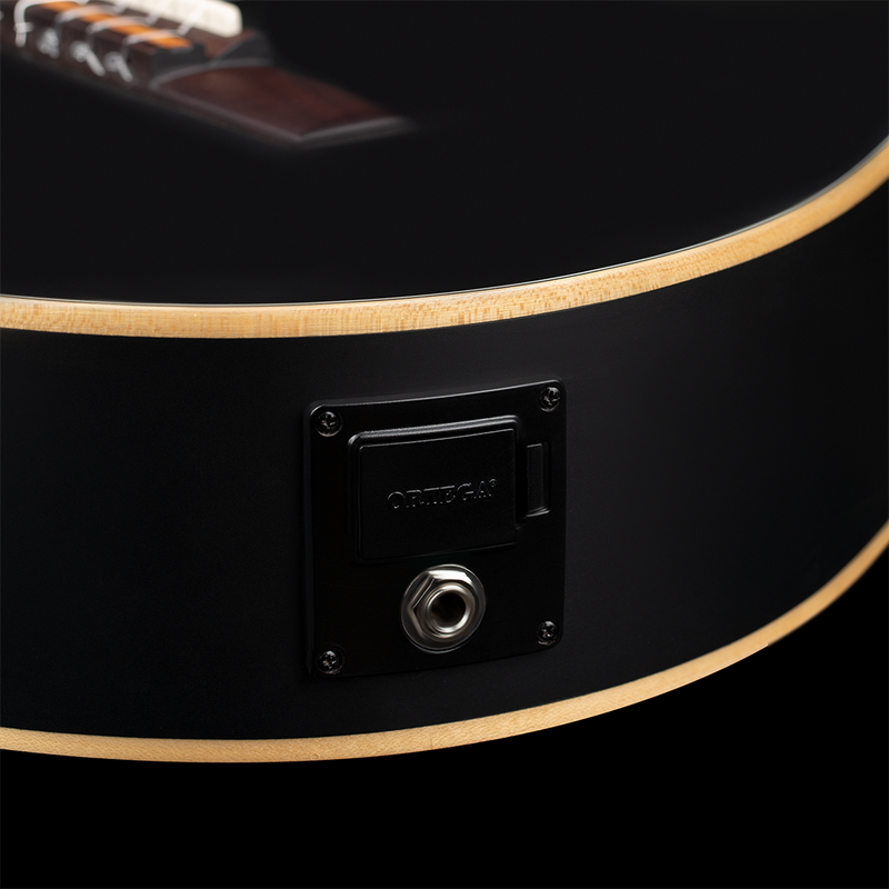 Vista 11 — Guitarra Electroacústica Ortega RCE125SN-SBK Satin Black
