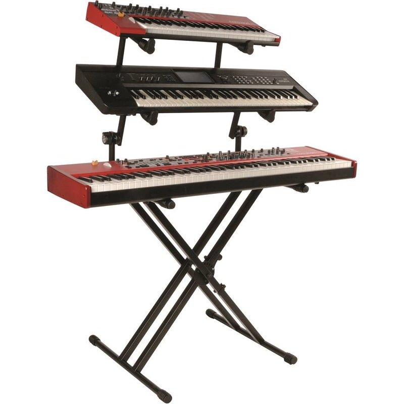 Soporte Triple Para Teclado Quik Lok QL/623 Negro — vista 3