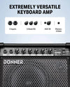 Amplificador Donner Ec1257 Dka-20 Para Teclado