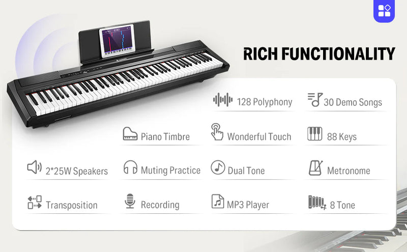 Piano Digital Donner Ec3056 Dep-10