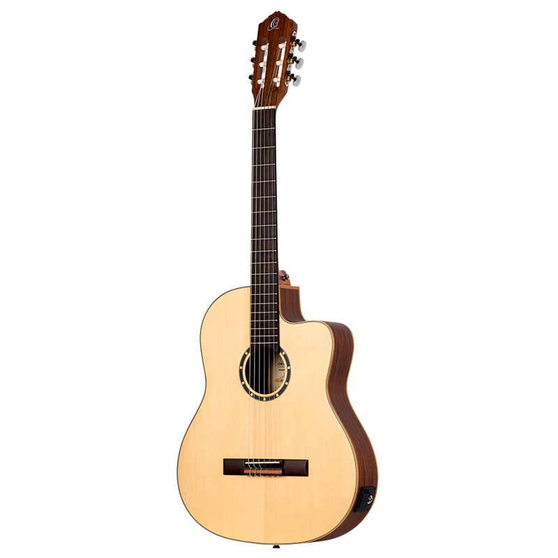 Vista 3 — Guitarra Electroacústica Ortega RCE125SN Natural