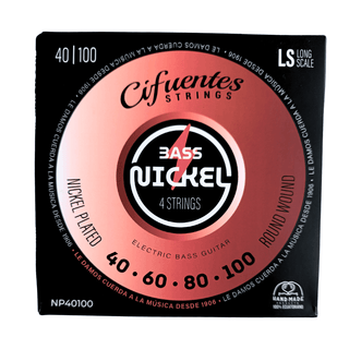 Encordado Cifuentes Bajo Electrico Be1 Np 40 100