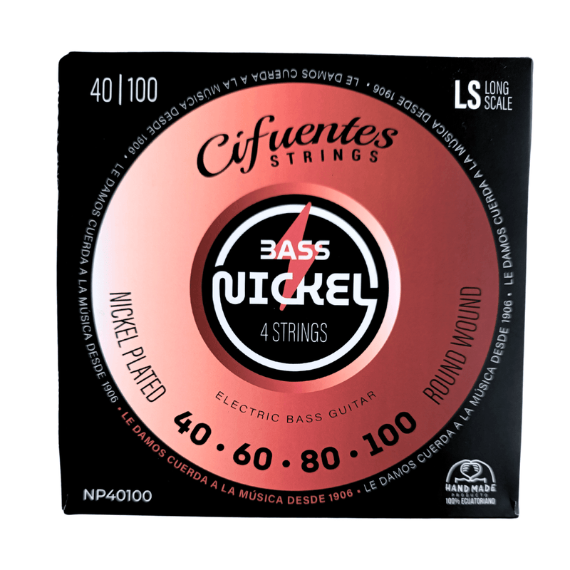 Encordado Cifuentes Bajo Electrico Be1 Np 40 100