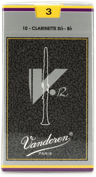 Caña Vandoren Para Clarinete Bb Cr193 V12 N 3 Gris