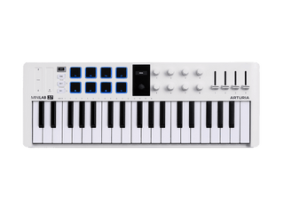 Controlador MIDI Arturia MiniLab 37 Blanco — Vista 1