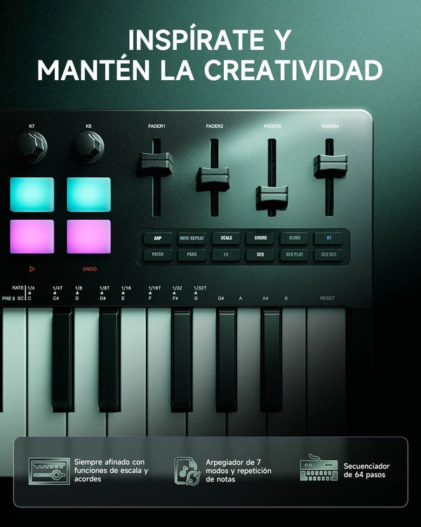 Controlador Donner EC7177 Starrykey-37