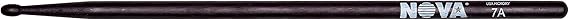 Baqueta Vic Firth Nova Sencilla 7ab Negra