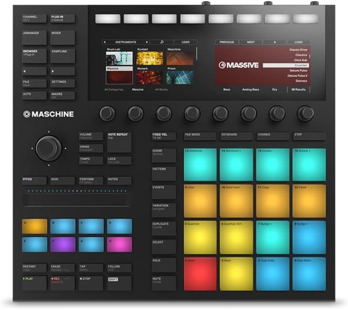 Controlador Native De Produccion Maschine Mk3