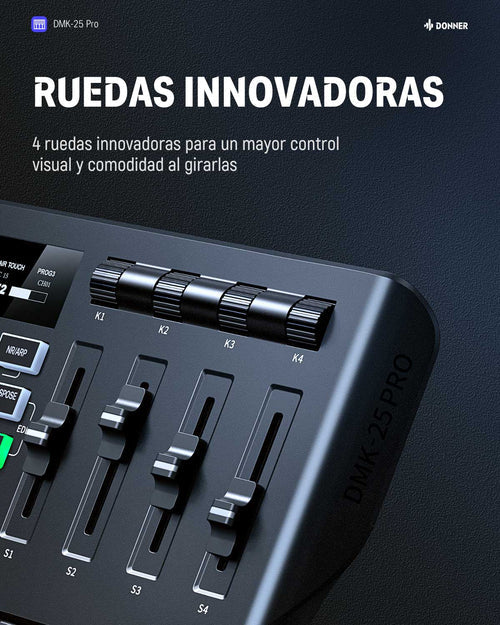 Controlador Donner Ec3360 Dmk-25 Pro