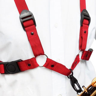 Arnés Para Saxofón Barkley CRSSV Rojo Vino Regular — vista 1