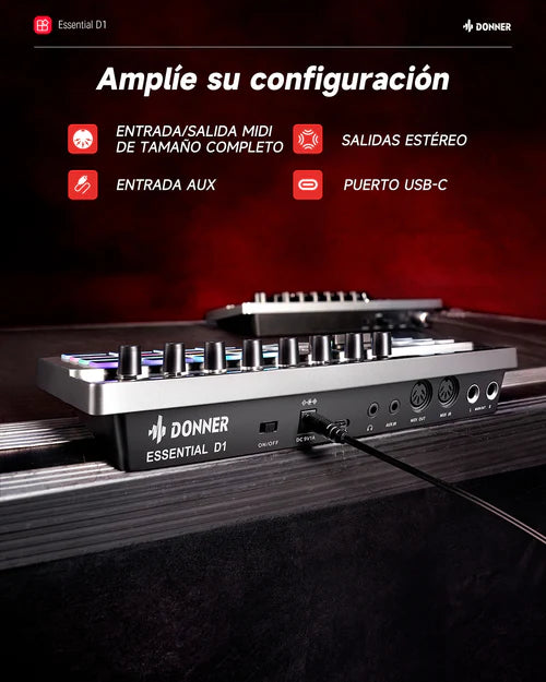 Caja De Ritmos Donner Ec6683 Essential D1
