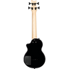 Vista 5 — Ukelele Bajo Ortega NEO-BS-TGB Transparent Grey Burst