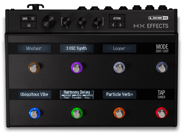 Procesador De Efectos LINE-6 HX Efectos Guitarra eléctrica US F15-1