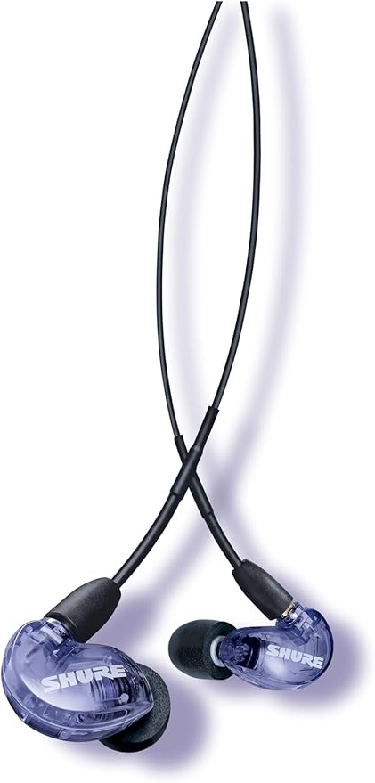 Audifono Shure SE215-SPE-PL Morado Transparente