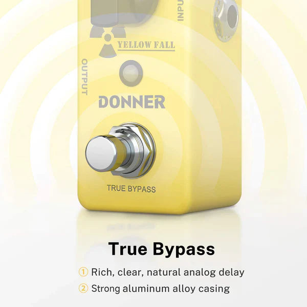 Pedal Donner Ec748 Yellow Fall Delay