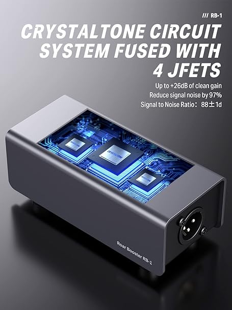 Preamplificador Donner Rb-1 Para Microfono