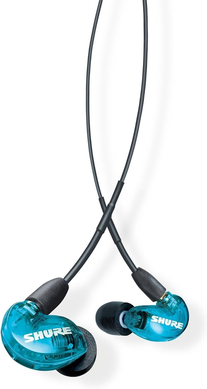 Audifono Shure Se215-spe Azul Transparente